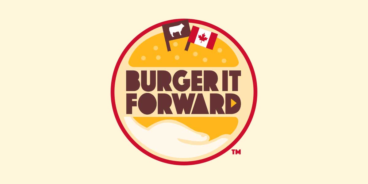Burger it forward logo